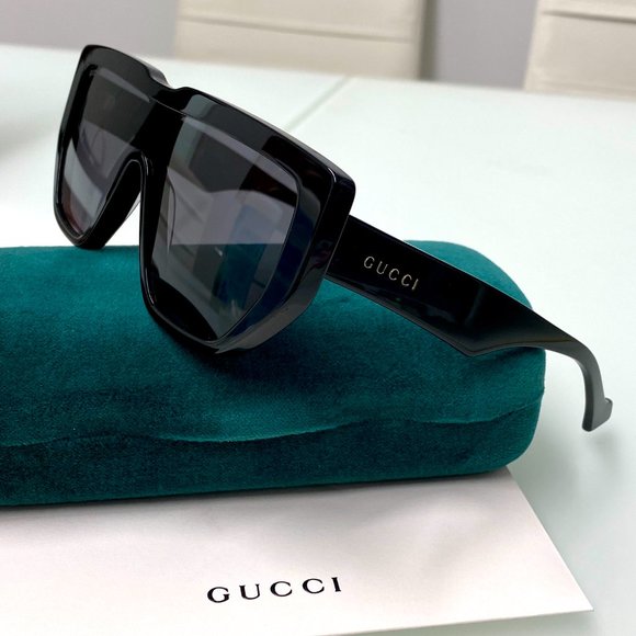 New GUCCI GG0997S - 002 SHIELD SUNGLASSES - Picture 9 of 12
